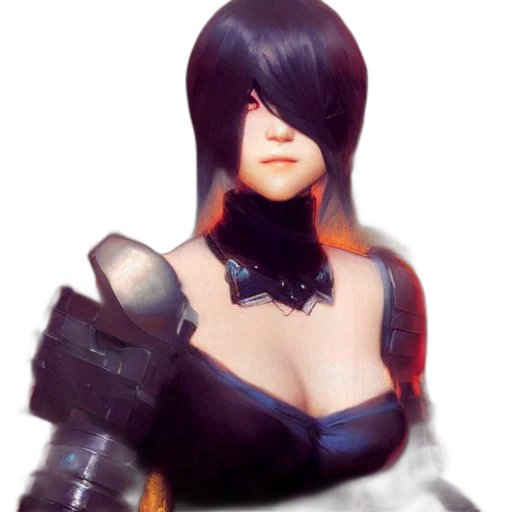 mask, robot, staff, weapon transparent PNG cut-out