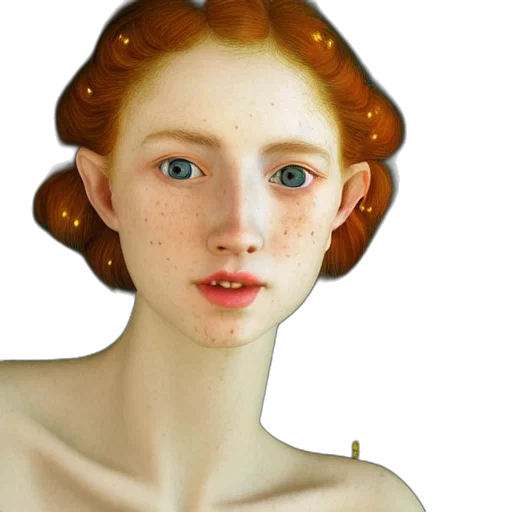 face, crown, jewelry, mask transparent PNG cut-out