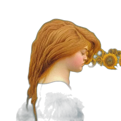crown, hair, jewelry, staff transparent PNG cut-out