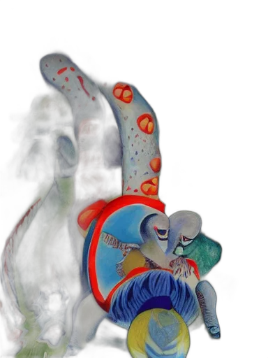 mask, concept art, 3d render, photorealistic transparent PNG cut-out