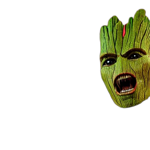 mask, creature, face, tree transparent PNG cut-out