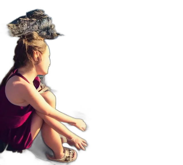 hat, crown, dress, shoes transparent PNG cut-out