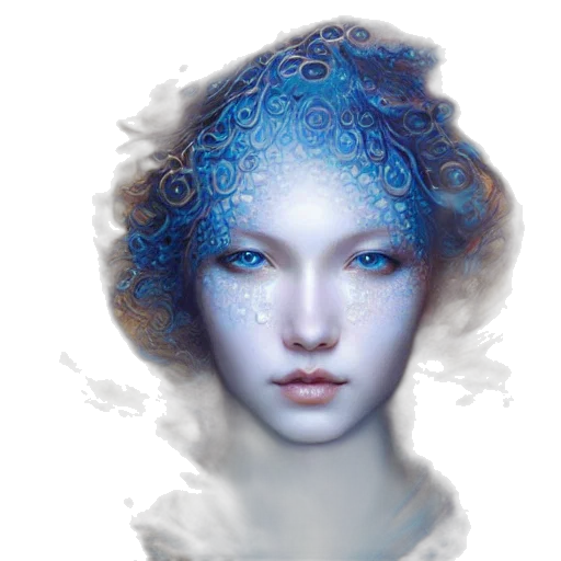 face, mask, crown, jewelry transparent PNG cut-out