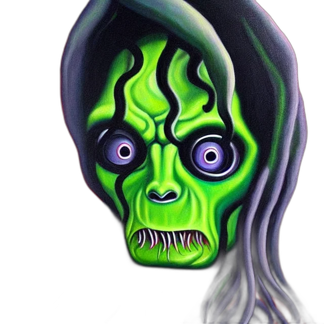 mask, creature, face, staff transparent PNG cut-out