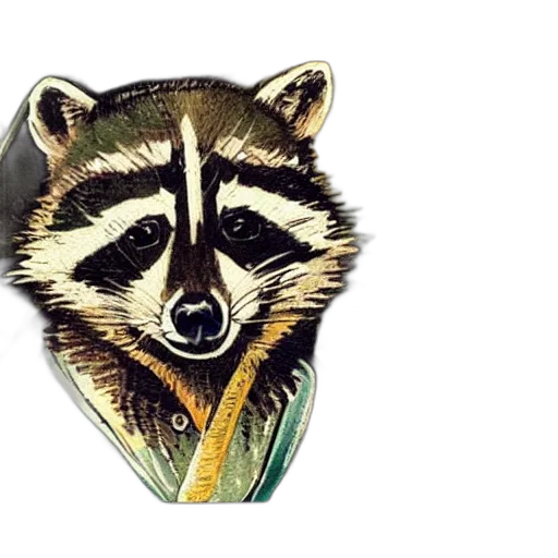 animal, jewelry, watercolor, photorealistic transparent PNG cut-out