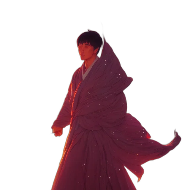 dress, umbrella, dragon, creature transparent PNG cut-out
