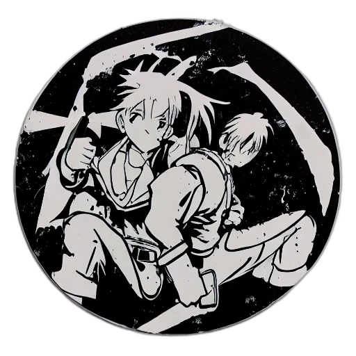 concept art, anime, comic book art, cartoon transparent PNG cut-out