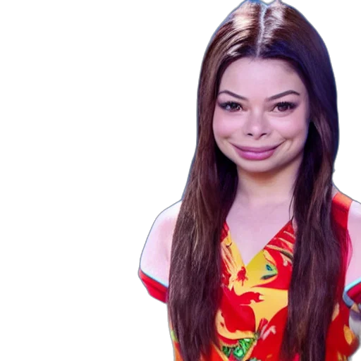 hair, face, dress, creature transparent PNG cut-out