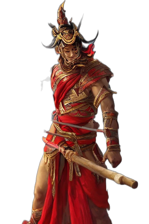 staff, sword, weapon, mask transparent PNG cut-out