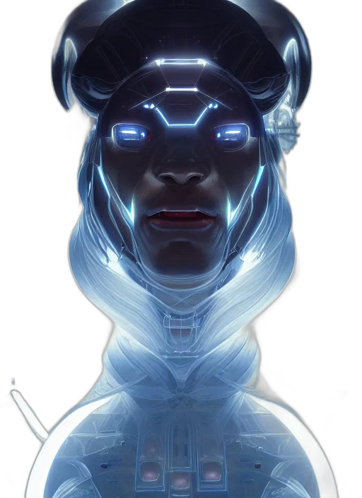 robot, face, mask, creature transparent PNG cut-out