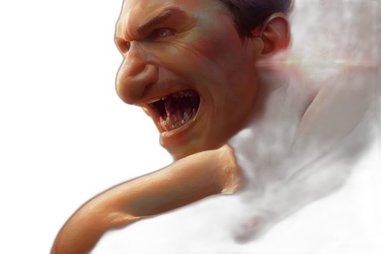 face, creature, mask, dragon transparent PNG cut-out