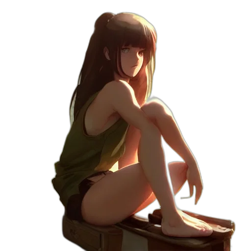 dress, face, furniture, creature transparent PNG cut-out