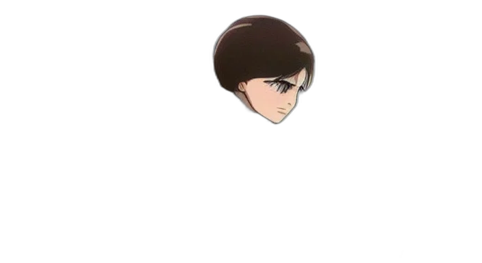 hair, face, mask, creature transparent PNG cut-out
