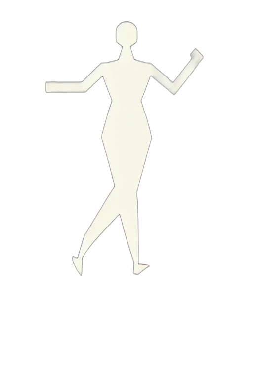 dress, staff, jewelry, robot transparent PNG cut-out
