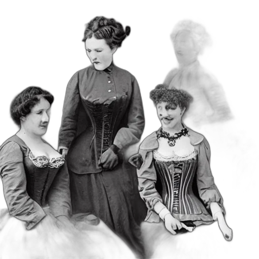 staff, dress, concept art, photorealistic transparent PNG cut-out