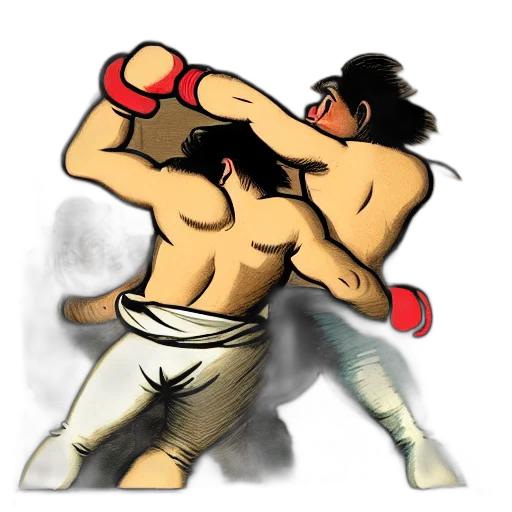 concept art, photorealistic, cartoon, comic book art transparent PNG cut-out