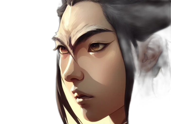 face, mask, dragon, fantasy art transparent PNG cut-out