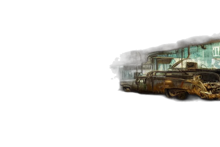 car, weapon, robot, concept art transparent PNG cut-out