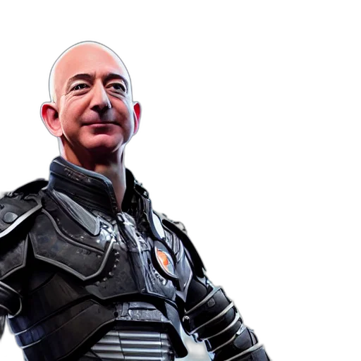 robot, dragon, staff, sword transparent PNG cut-out