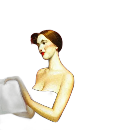 dress, pixel art, 3d render, concept art transparent PNG cut-out