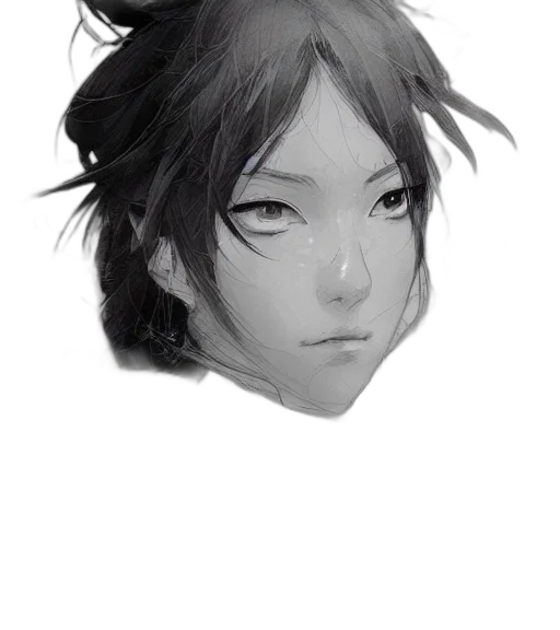 face, mask, crown, hair transparent PNG cut-out