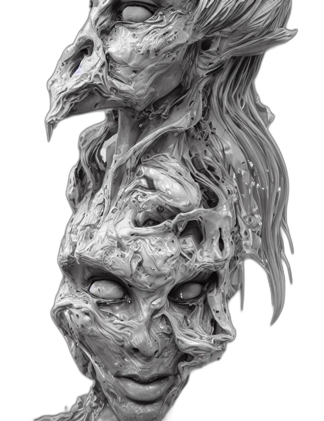 mask, dragon, creature, face transparent PNG cut-out
