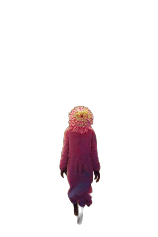 creature, hair, jacket, animal transparent PNG cut-out