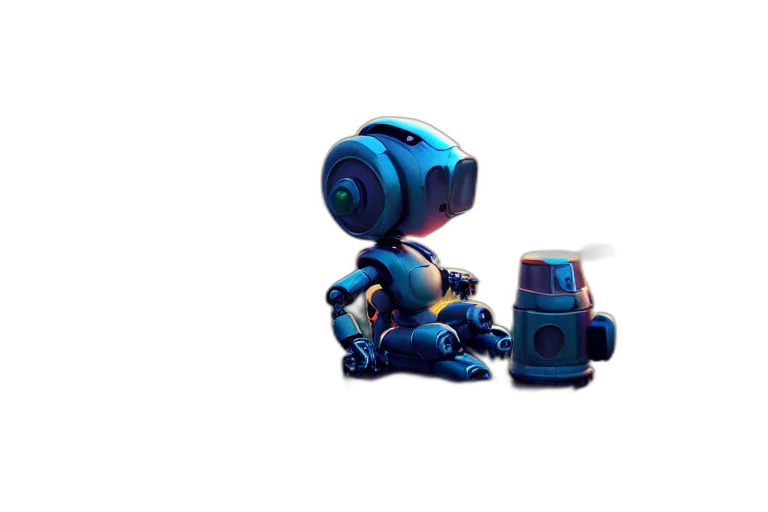 robot, weapon, creature, concept art transparent PNG cut-out