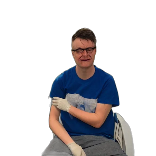 staff, furniture, face, robot transparent PNG cut-out