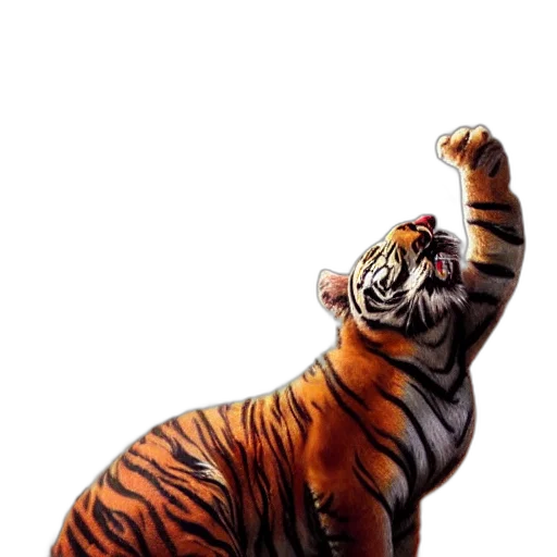 animal, creature, staff, photorealistic transparent PNG cut-out
