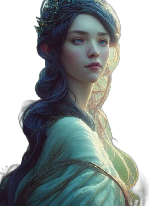 crown, face, dragon, dress transparent PNG cut-out