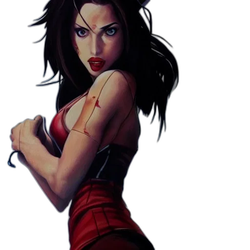 comic book art, concept art, fantasy art, photorealistic transparent PNG cut-out