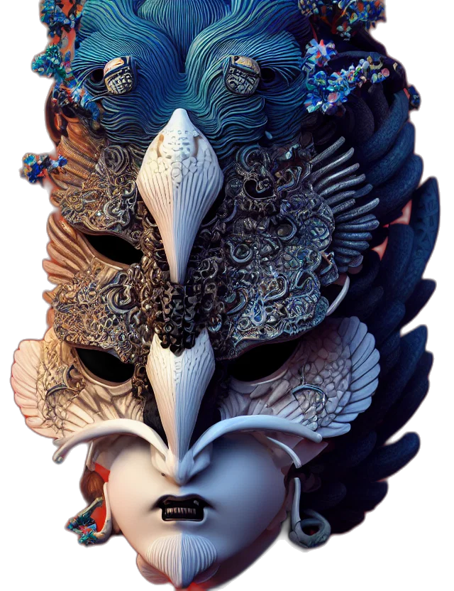 mask, crown, jewelry, face transparent PNG cut-out