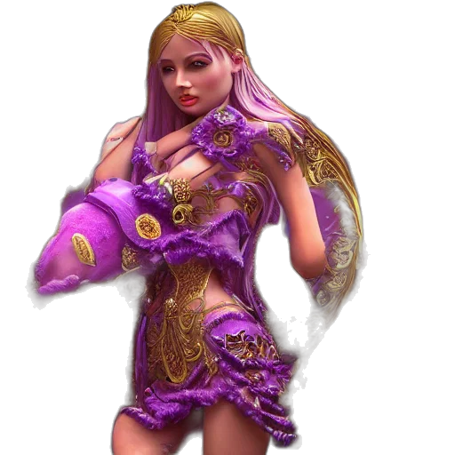 fantasy art, concept art, 3d render, comic book art transparent PNG cut-out