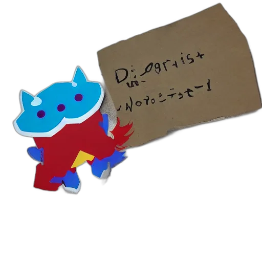 dragon, staff, creature, animal transparent PNG cut-out