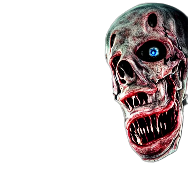 mask, face, creature, robot transparent PNG cut-out