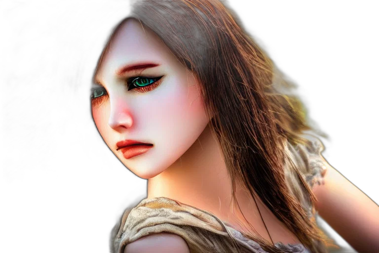 face, mask, dragon, fantasy art transparent PNG cut-out