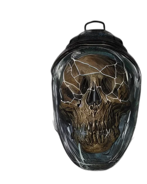 mask, vivid, alien, demigod transparent PNG cut-out
