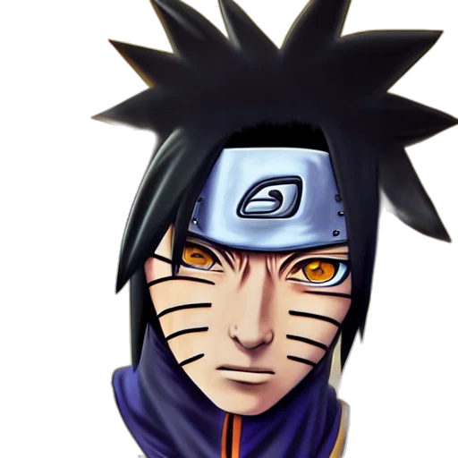 mask, face, anime, 3d render transparent PNG cut-out