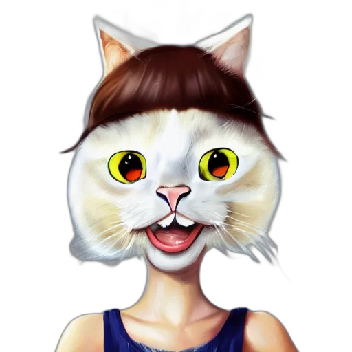 face, mask, animal, cartoon transparent PNG cut-out