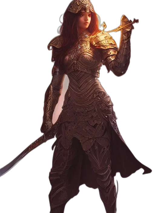 staff, sword, weapon, dress transparent PNG cut-out