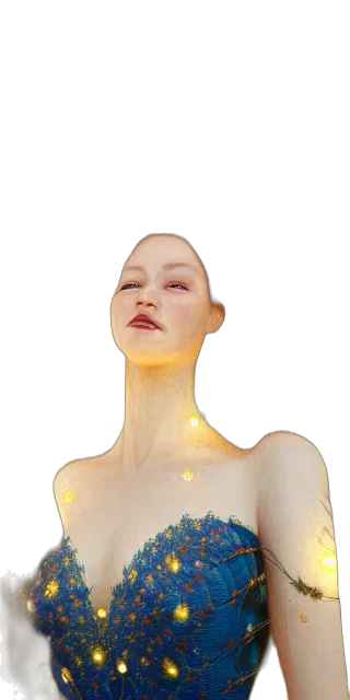 jewelry, crown, face, dress transparent PNG cut-out