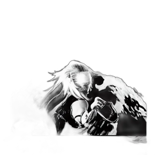 dragon, mask, creature, hair transparent PNG cut-out