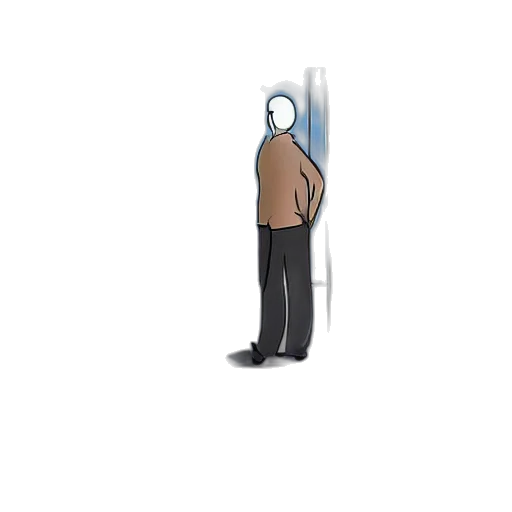 jacket, staff, mask, face transparent PNG cut-out