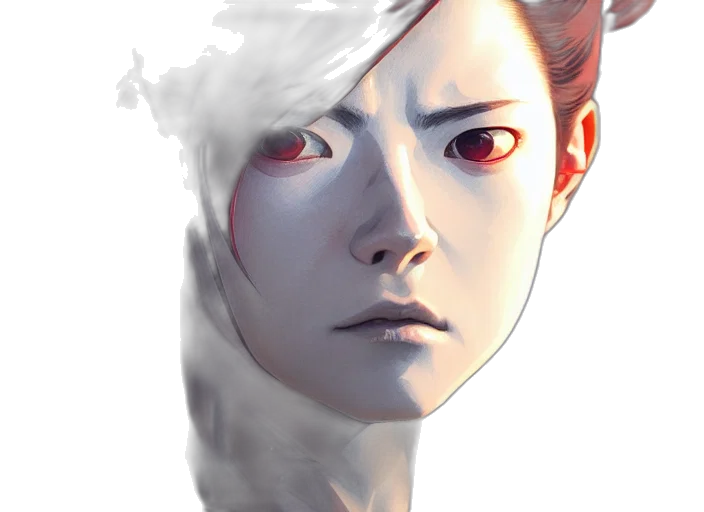 face, mask, robot, staff transparent PNG cut-out