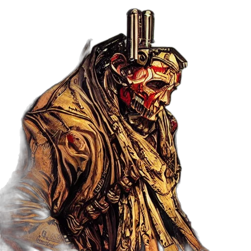 mask, face, staff, creature transparent PNG cut-out