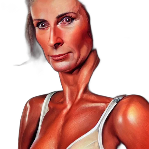 face, robot, photorealistic, 3d render transparent PNG cut-out