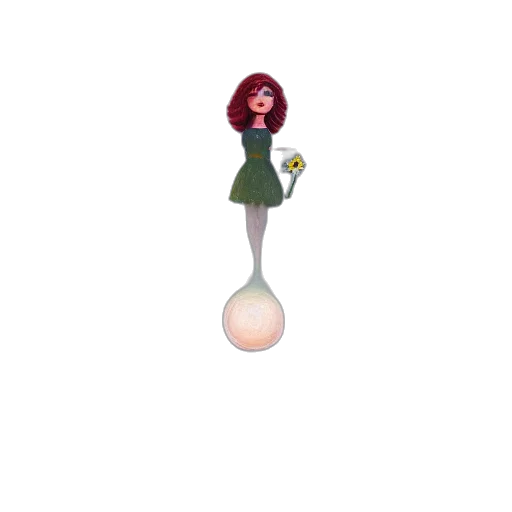 staff, dress, jewelry, creature transparent PNG cut-out