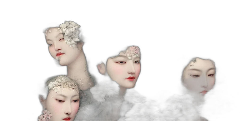 mask, face, crown, hair transparent PNG cut-out