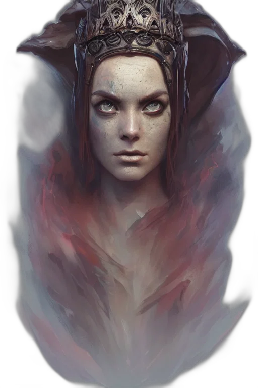 face, mask, crown, dragon transparent PNG cut-out